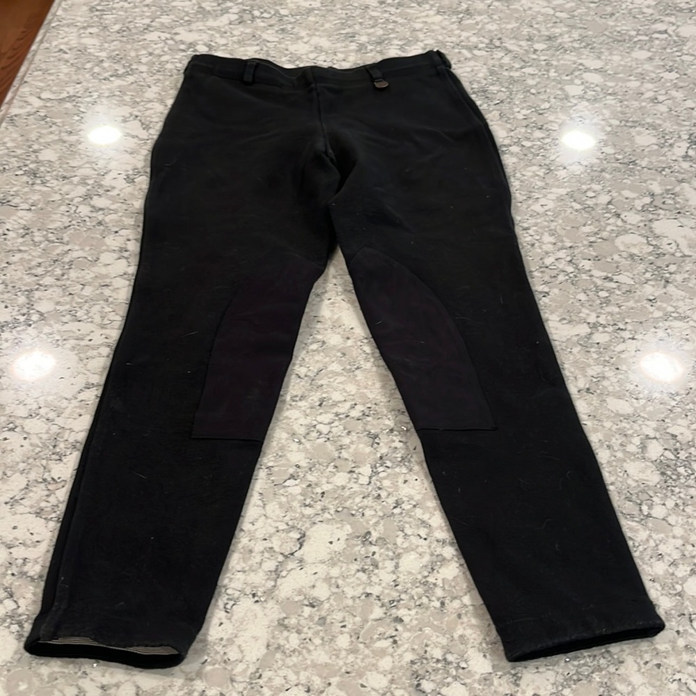Ovation black riding pants size 30